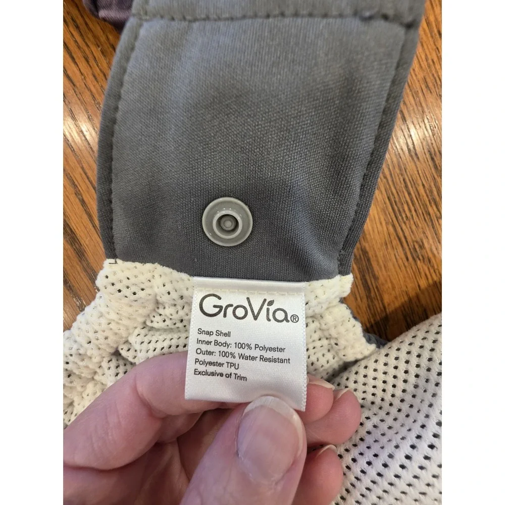 GroVia O.N.E. One Size All-in-One 3 Diaper Covers 4 Organic 4 Polyester Liners
